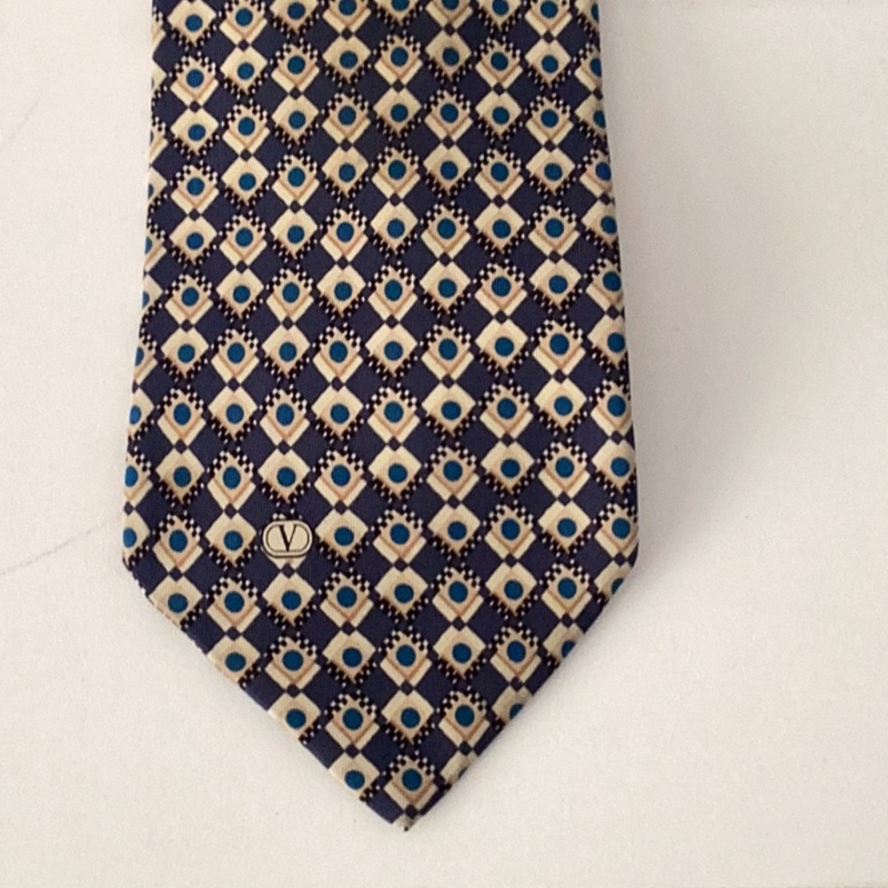Valentino 100% Silk Tie